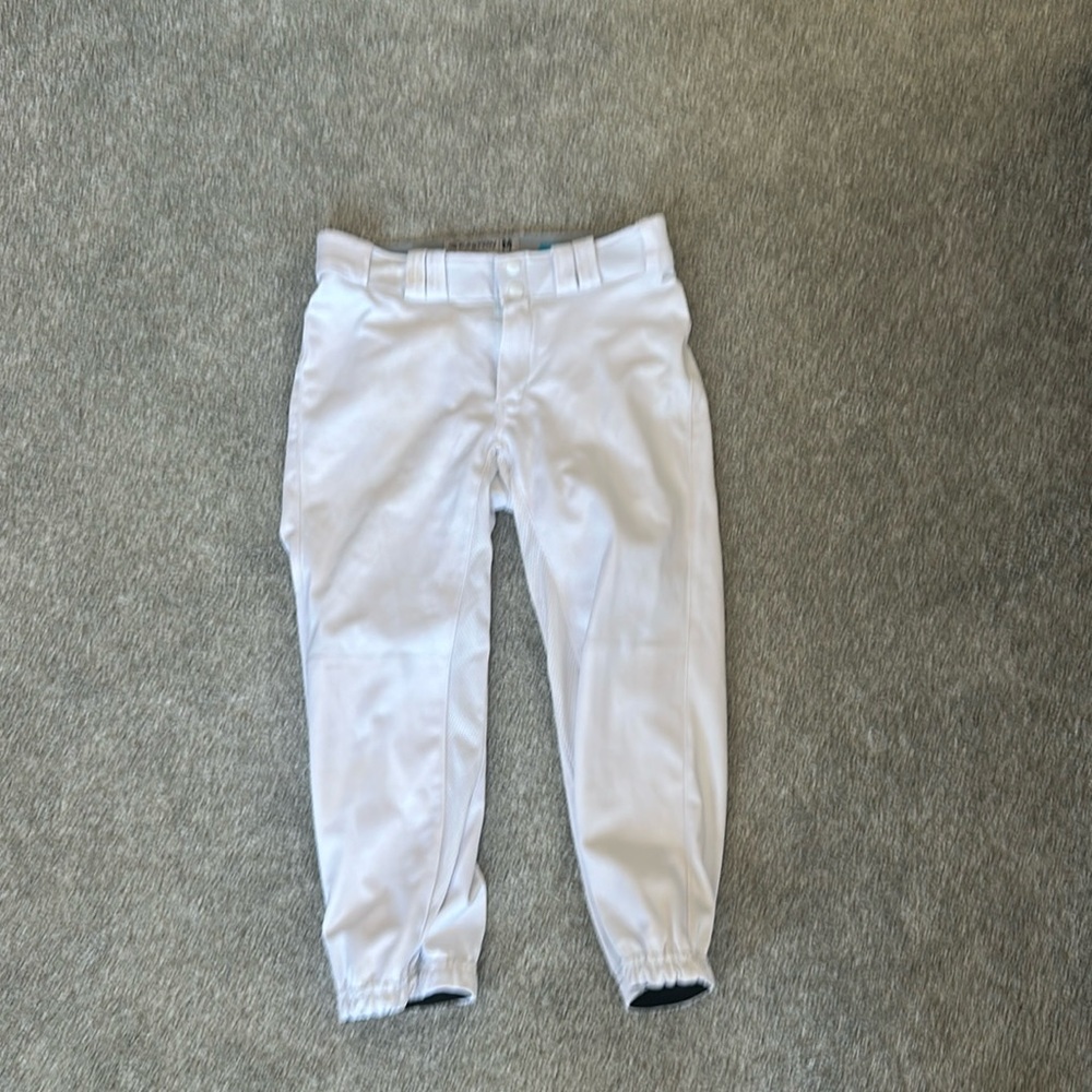White Easton Softball Pants
